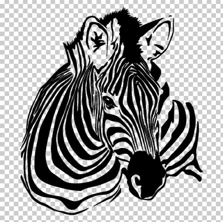 Wall Decal Graphics Zebra PNG, Clipart, Animals, Art, Black, Black And White, Carnivoran Free PNG Download