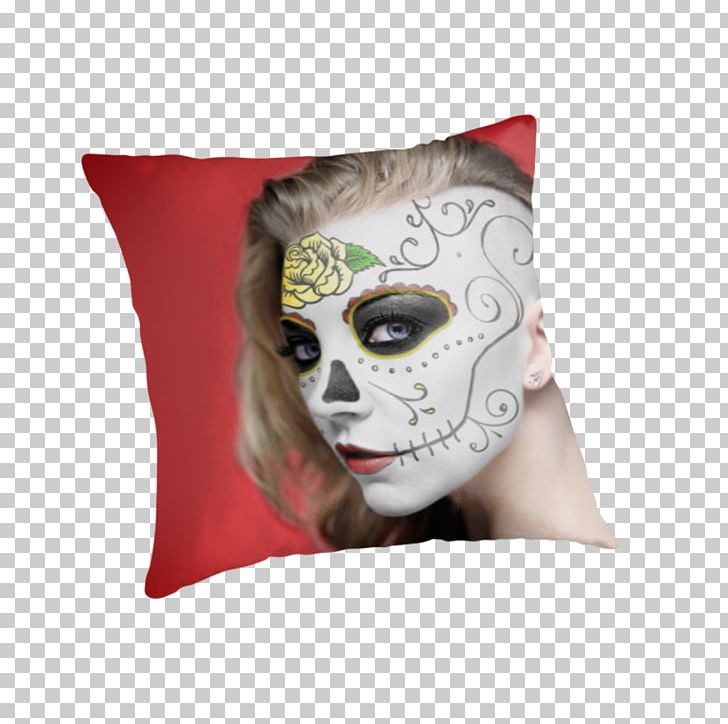 Day Of The Dead Death MAC Cosmetics Throw Pillows PNG, Clipart, Bag, Canvas, Canvas Print, Celebrities, Cosmetics Free PNG Download