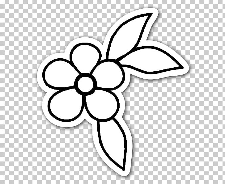 Drawing Cut Flowers Sticker PNG, Clipart, Area, Art, Black And White, Cartoon, Cut Flowers Free PNG Download