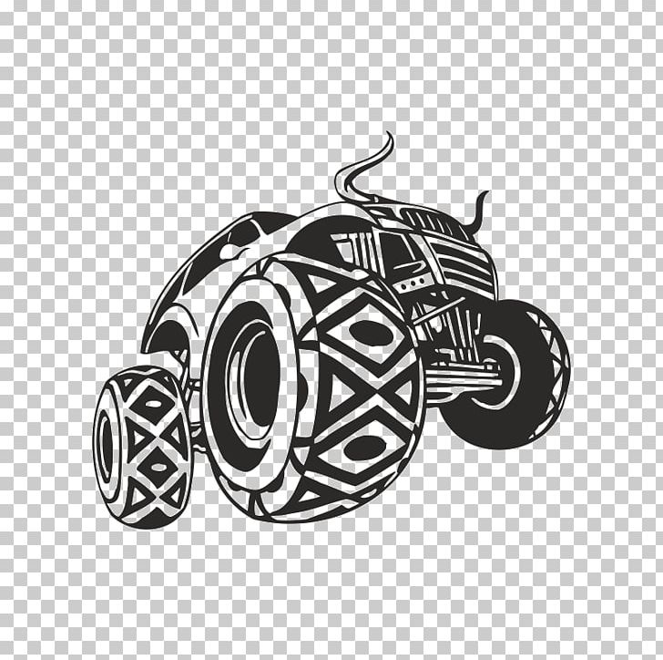 Car Wheel Monster Truck Automotive Design PNG, Clipart, Automotive Design, Automotive Tire, Black And White, Brand, Car Free PNG Download