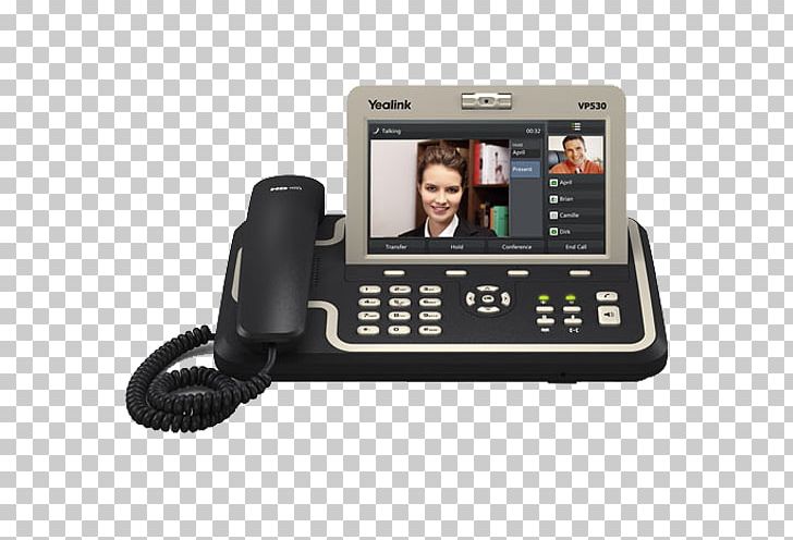 VoIP Phone Yealink VP-530 IP Video Phone Business Telephone System Session Initiation Protocol PNG, Clipart, Communication, Communication Device, Corded, Electronic Device, Electronics Free PNG Download