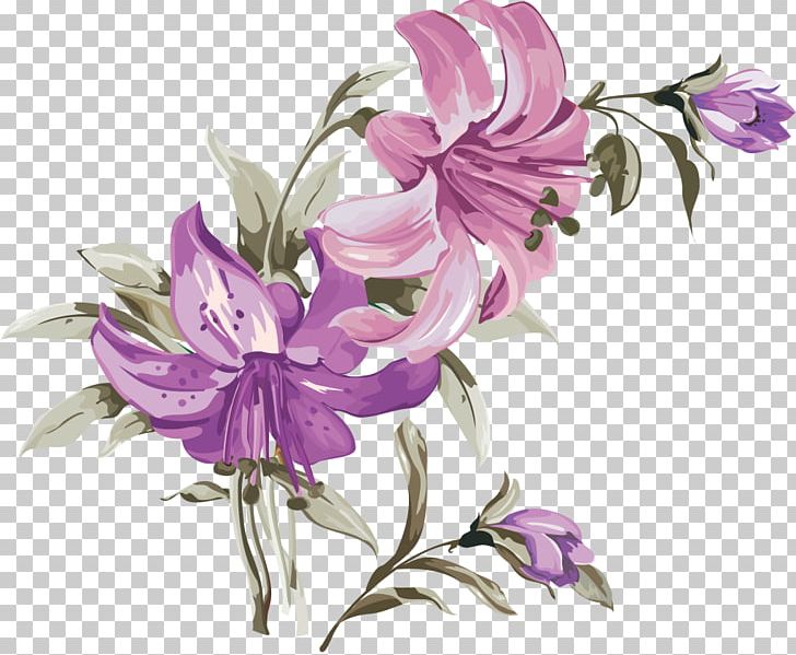Flower Lilium Drawing Painting PNG, Clipart, Color, Cut Flowers, Drawing, Flora, Floral Design Free PNG Download