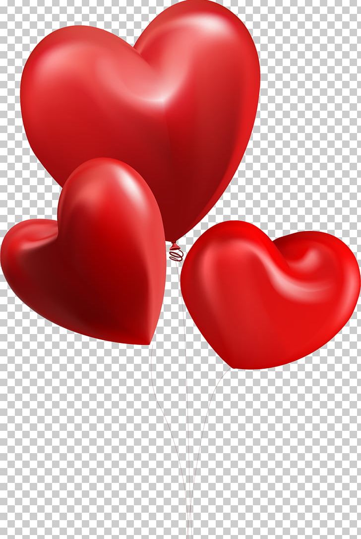 Valentine S Day Heart Balloon Illustration Png Clipart