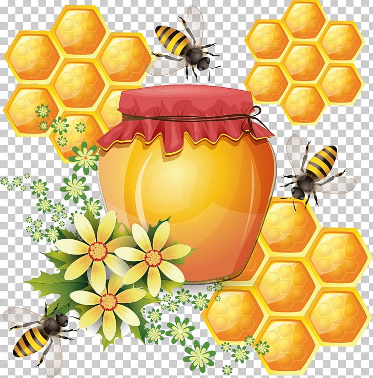 Western Honey Bee Honeycomb Beehive Graphics PNG, Clipart, Arthropod, Bee, Beehive, Bee Pollen, Bumblebee Free PNG Download