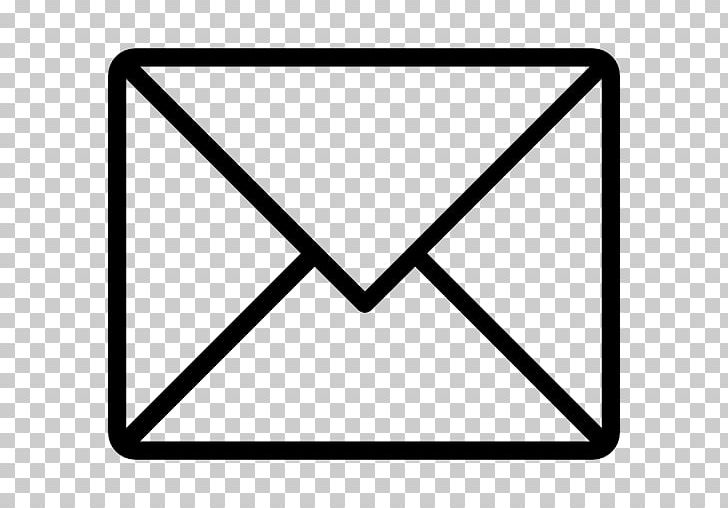 Envelope Mail Computer Icons PNG, Clipart, Airmail, Angle, Area, Black, Black And White Free PNG Download