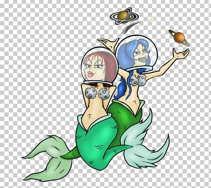 Art Mermaid Outer Space PNG, Clipart, Art, Artwork, Cartoon, Fantasy, Fictional Character Free PNG Download