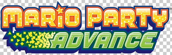 Mario Party Advance Game Boy Advance Nintendo Logo Brand PNG, Clipart, Advance, Advertising, Area, Banner, Brand Free PNG Download