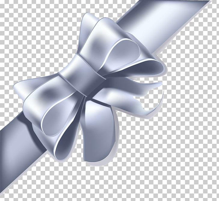 Blue Ribbon Silver PNG, Clipart, Angle, Banner, Blue, Blue Ribbon, Bow Free PNG Download