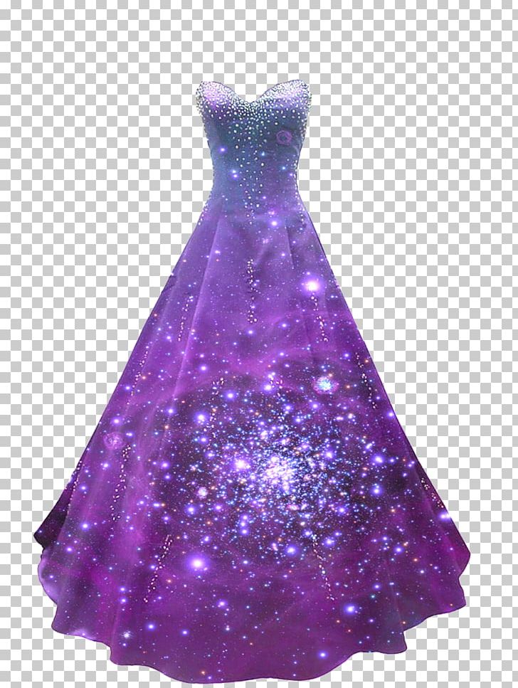 purple wedding dress clipart