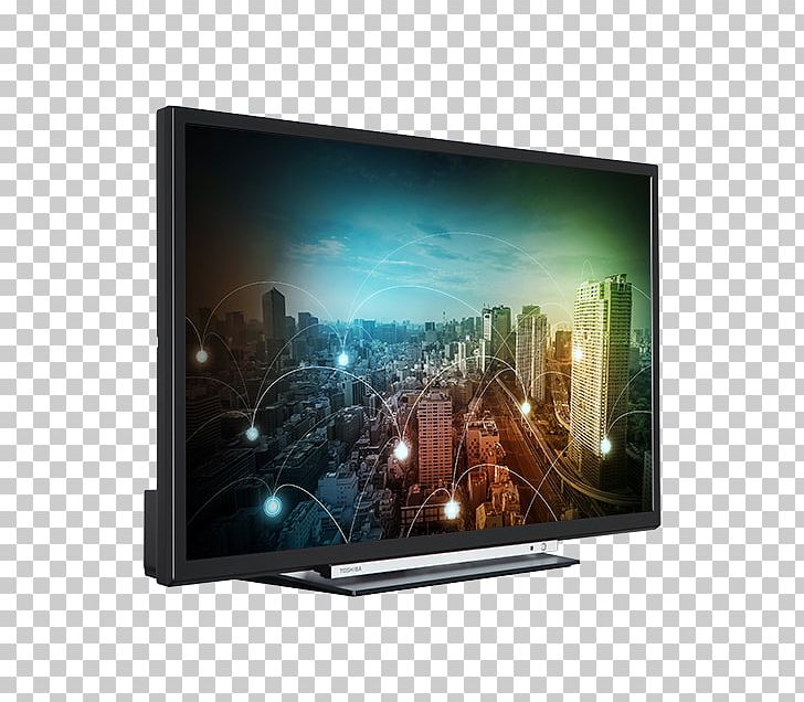 High-definition Television Toshiba TV LED-backlit LCD Toshiba 24D3763DA 61cm 24" Smart TV With DVD-Player PNG, Clipart, 1080p, Computer Monitor, Display Device, Electronics, Flat Panel Display Free PNG Download