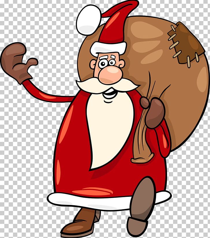 Santa Claus Christmas Cartoon PNG, Clipart, Art, Artwork, Caricature, Cartoon, Christmas Free PNG Download