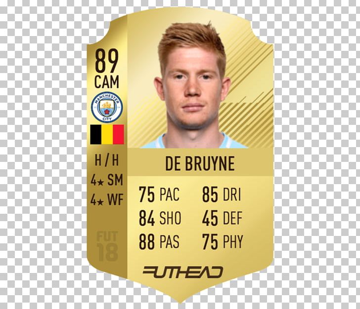 Kevin De Bruyne FIFA 18 2017–18 Premier League Manchester City F.C. Football Player PNG, Clipart, Brand, David De Gea, Facial Hair, Fifa, Fifa 18 Free PNG Download