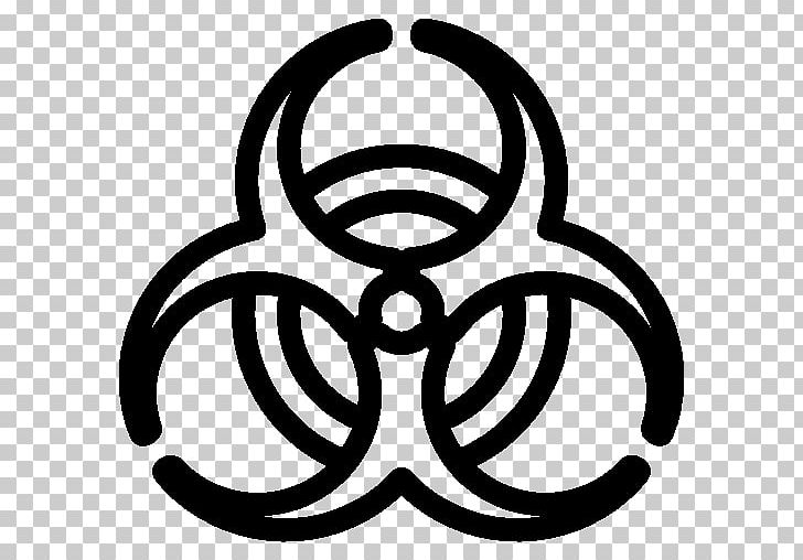 Biological Hazard Laboratory Computer Icons Symbol PNG, Clipart, Biohasart, Biological Hazard, Black And White, Circle, Color Free PNG Download