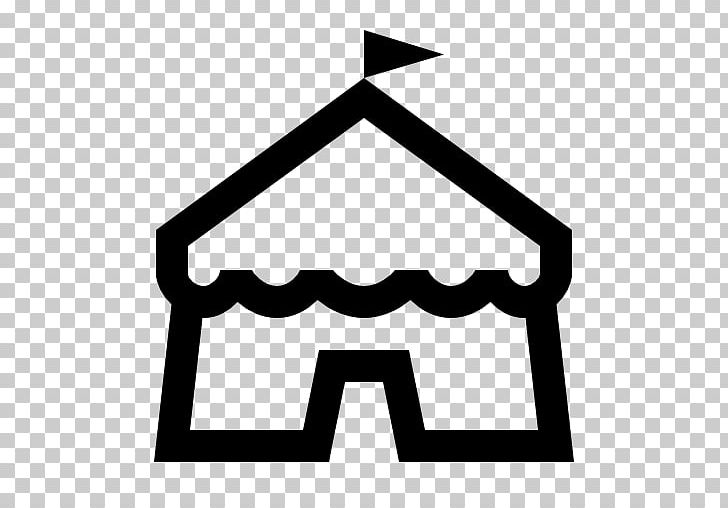 Tent Circus Computer Icons PNG, Clipart, Angle, Area, Black, Black And White, Carnival Free PNG Download