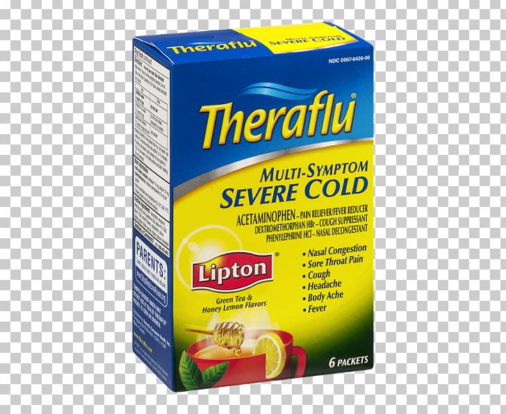 Green Tea Theraflu Common Cold Flavor PNG, Clipart, Acetaminophen, Common Cold, Cough, Cough Medicine, Dextromethorphan Free PNG Download