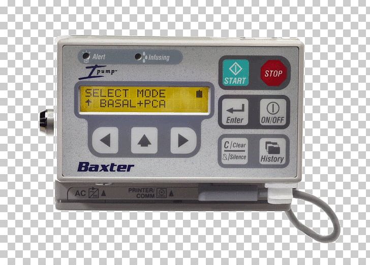 Infusion Pump Intravenous Therapy Baxter International Medical Equipment PNG, Clipart, B Braun Melsungen, Electronic Component, Electronics, Epidural Administration, Fluid Replacement Free PNG Download