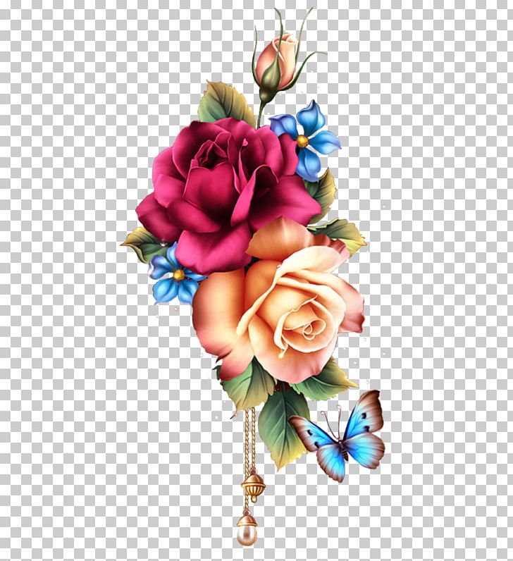 Garden Roses Floral Design Flower Painting PNG, Clipart, Artificial Flower, Blume, Computer Wallpaper, Decoupage, Flora Free PNG Download