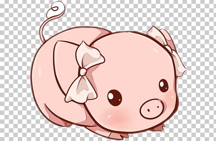 Miniature Pig Drawing Kawaii Cuteness Png Clipart Animal - kawaii piggy characters roblox