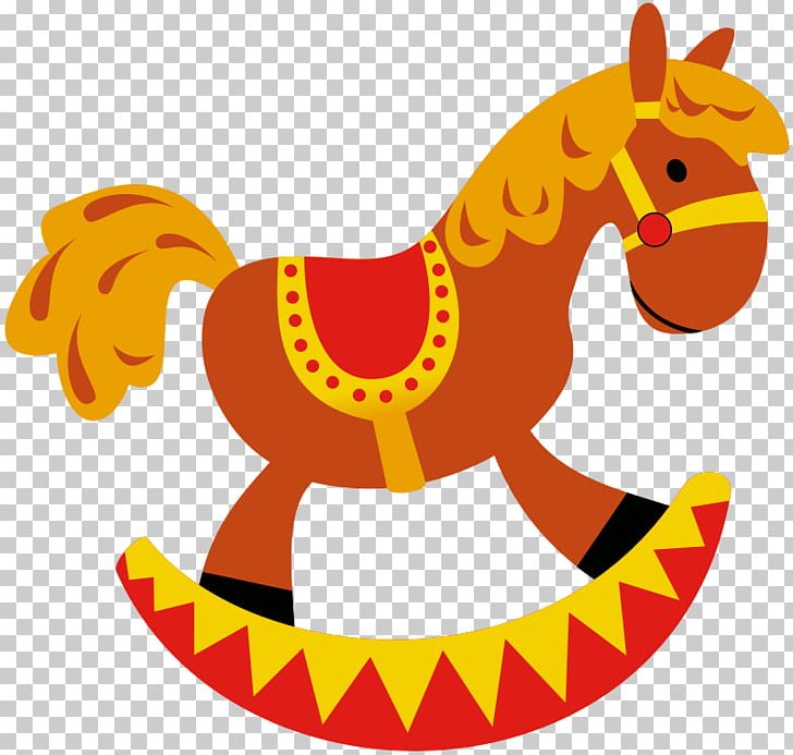 Rocking Horse Toy PNG, Clipart, Child, Hobby Horse, Horse Like Mammal, Orange, Rocking Horse Free PNG Download