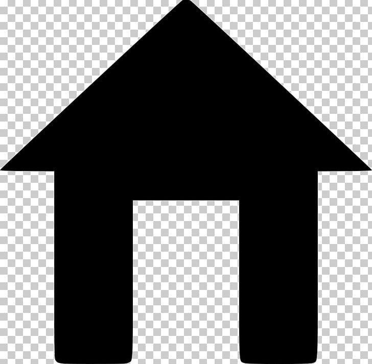 House Home Building Computer Icons User PNG, Clipart, Angle, Apartment, Black, Black And White, Building Free PNG Download
