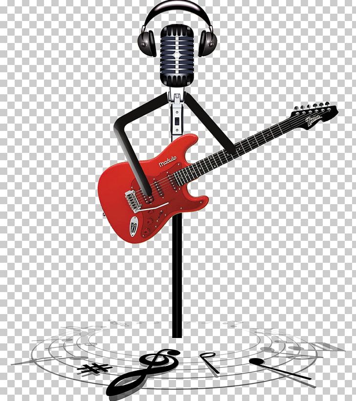 Microphone Guitar Music PNG, Clipart, Audio Equipment, Encapsulated Postscript, Guitar Accessory, Musical, Musical Elements Free PNG Download