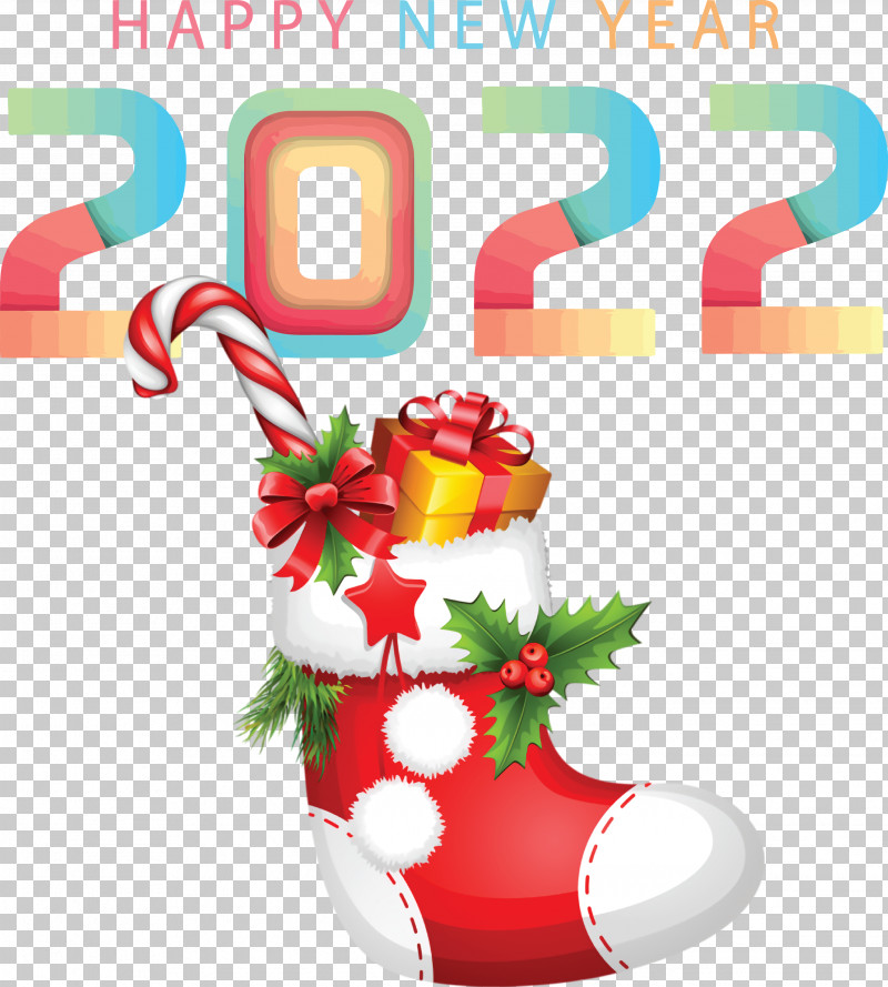 2022 Happy New Year 2022 New Year 2022 PNG, Clipart, Bauble, Candy Cane Christmas Stockings, Cartoon, Christmas Day, Christmas Decoration Free PNG Download