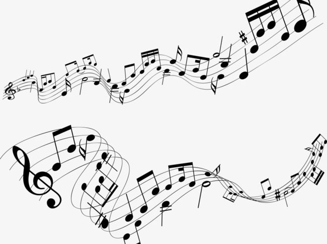 Black Musical Staff Notes PNG, Clipart, Black, Black Clipart, Material, Music, Musical Clipart Free PNG Download