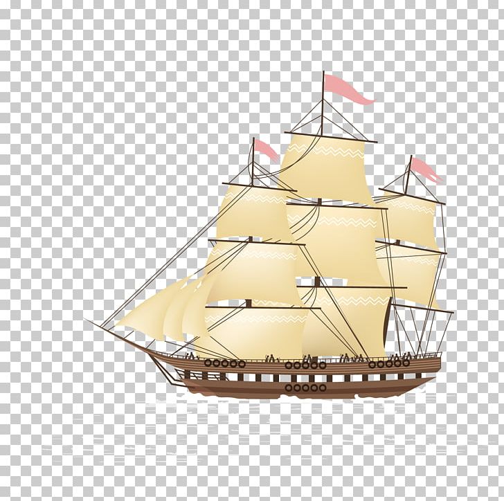 Brigantine Galleon Sailing Ship Euclidean PNG, Clipart, Baltimore Clipper, Barque, Brig, Caravel, Carrack Free PNG Download