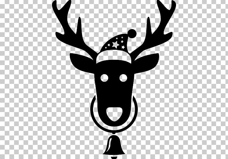 Reindeer Rudolph PNG, Clipart, Antler, Black And White, Cartoon, Christmas, Computer Icons Free PNG Download