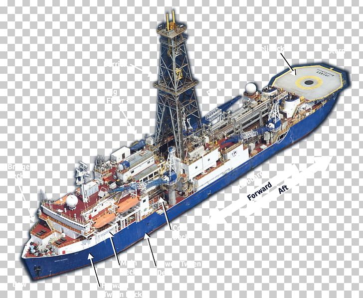 JOIDES Resolution Research Vessel Drillship Scientist PNG, Clipart, Anchor Handling Tug Supply Vessel, Armored Cruiser, Derrick, Drilling Rig, Light Cruiser Free PNG Download