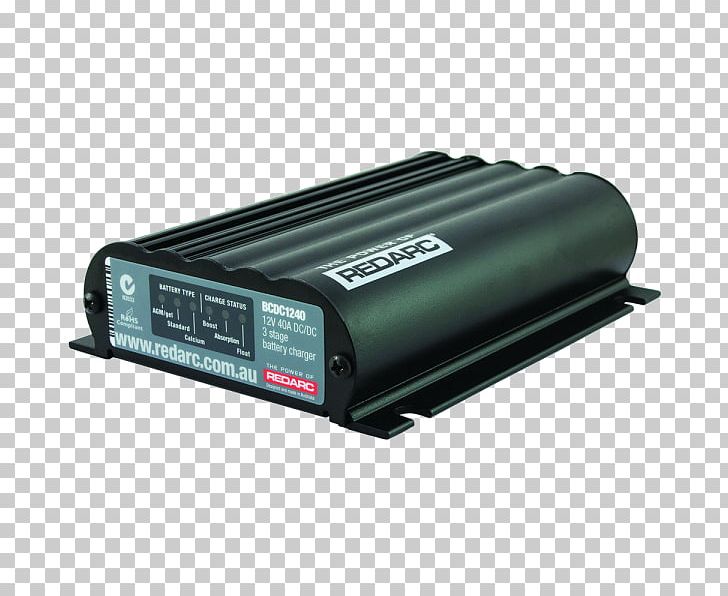 Power Inverters Redarc 25A In-Vehicle DC Battery Charger BCDC1225 REDARC BCDC1225-LV 25A In-vehicle DC/DC Battery Charger/Solar Regulator Electric Battery PNG, Clipart, Ac Adapter, Battery Charge Controllers, Battery Charger, Campervans, Computer Component Free PNG Download