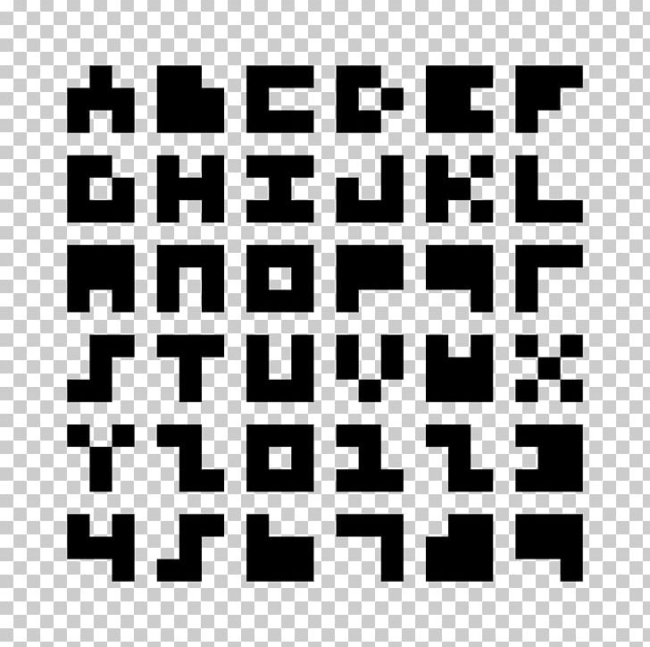 Typeface Minecraft 3x3 Font PNG, Clipart, 3x3, Angle, Area, Bit, Black Free PNG Download