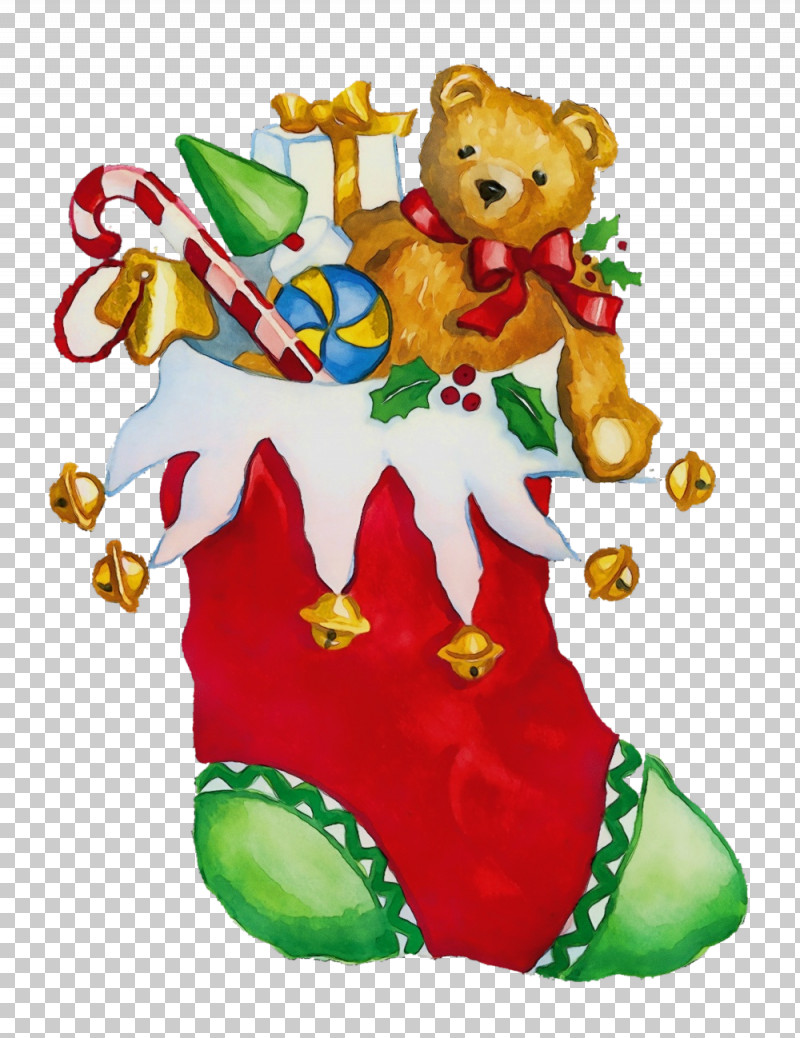 Christmas Stocking PNG, Clipart, Christmas Decoration, Christmas Stocking, Holiday Ornament, Interior Design, Paint Free PNG Download