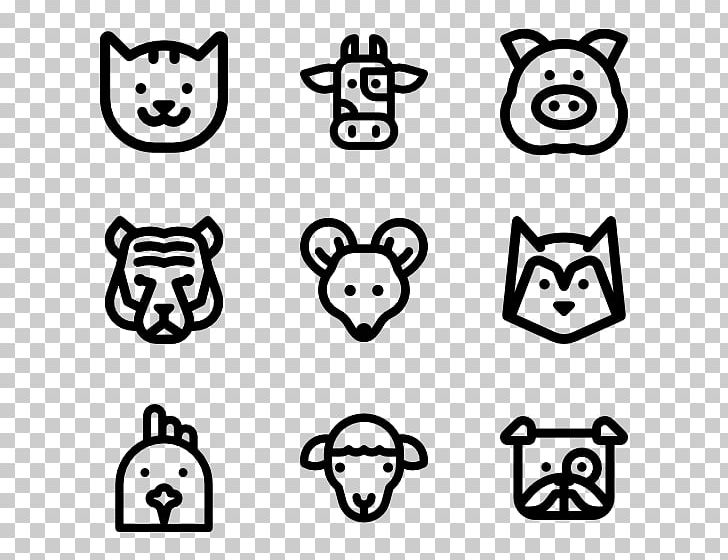 Computer Icons Symbol Emoticon PNG, Clipart, Animal Forest, Black, Black And White, Clip Art, Computer Icons Free PNG Download