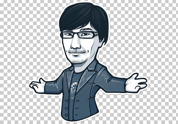 Hideo Kojima Telegram Sticker Federal Service For Supervision Of Communications PNG, Clipart, Art, Cartoon, Character, Communication, Computer Software Free PNG Download