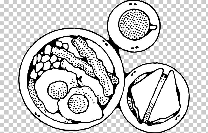 Breakfast Pancake Bacon PNG, Clipart, Area, Bacon, Ball, Black And White, Breakfast Free PNG Download