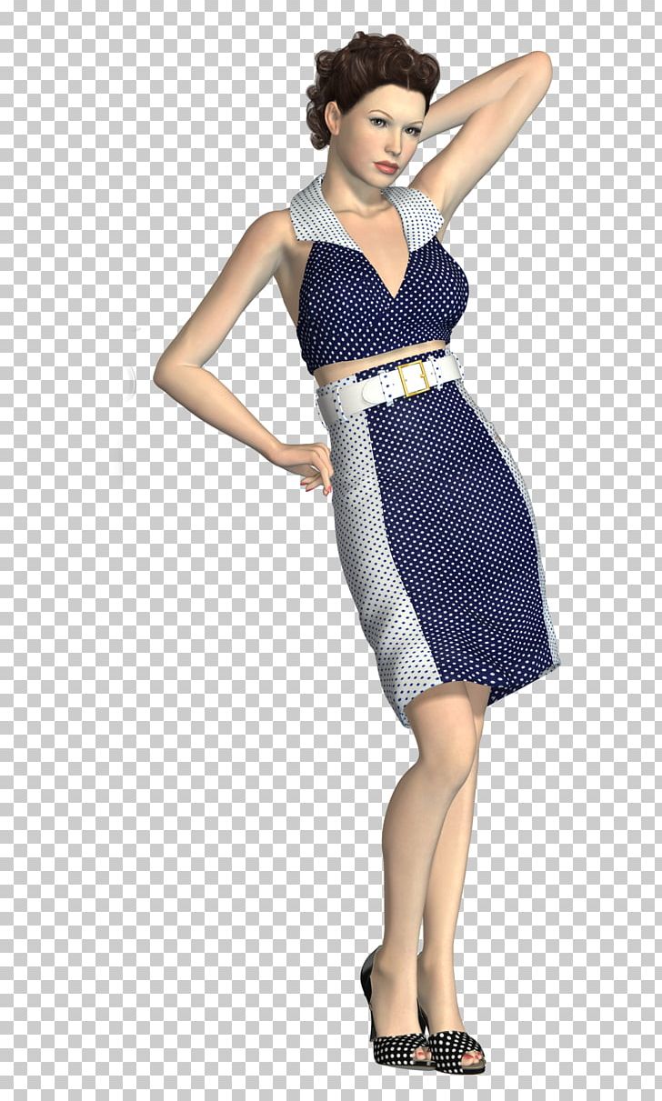 Cocktail Dress Clothing Polka Dot Fashion PNG, Clipart, Art, Clothing, Cocktail Dress, Costume, Day Dress Free PNG Download