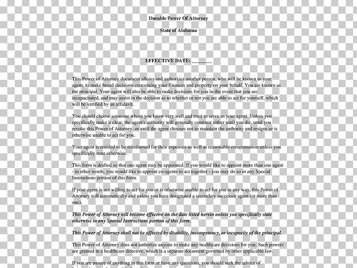 Power Of Attorney Document Lawyer Form Template PNG, Clipart, Area, Contract, Document, Form, Healthcare Proxy Free PNG Download