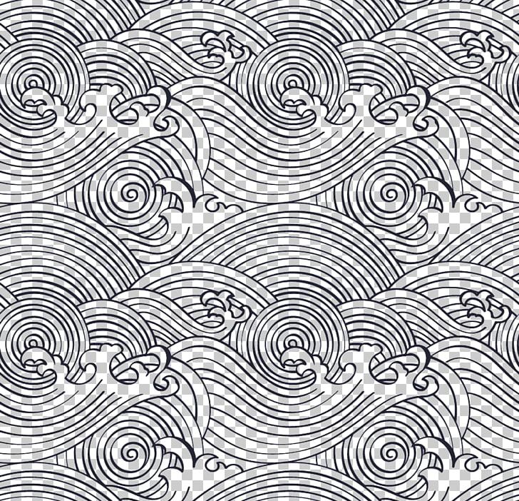 Naruto Whirlpools Wave Ocean Euclidean Pattern PNG, Clipart, Angle, Area, Black And White, Circle, Color Free PNG Download