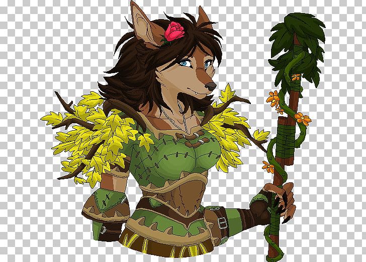KREA - A beautiful young elven druid || very anime, full-body portrait,  official character art, fine-face, pretty face, clothed in leaves and  flowers, realistic shaded Perfect face, fine details. Anime. realistic  shaded