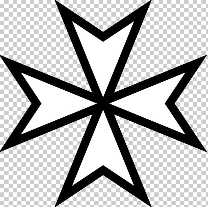 Maltese Dog Maltese Cross PNG, Clipart, Angle, Area, Black, Black And White, Circle Free PNG Download