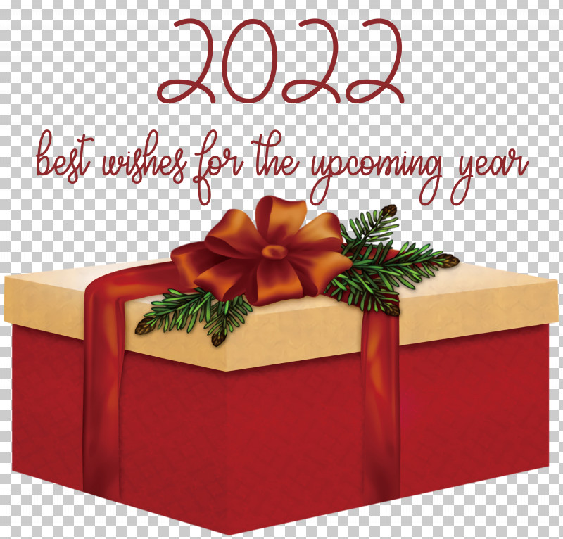 2022 Happy New Year PNG, Clipart, Birthday, Christmas Card, Christmas Day, Christmas Gift, Gift Free PNG Download