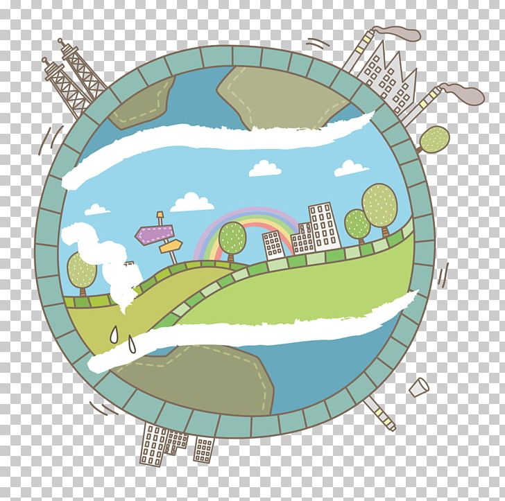 Cartoon Poster Illustration PNG, Clipart, Area, Build, Buildings, Building Vector, Child Free PNG Download