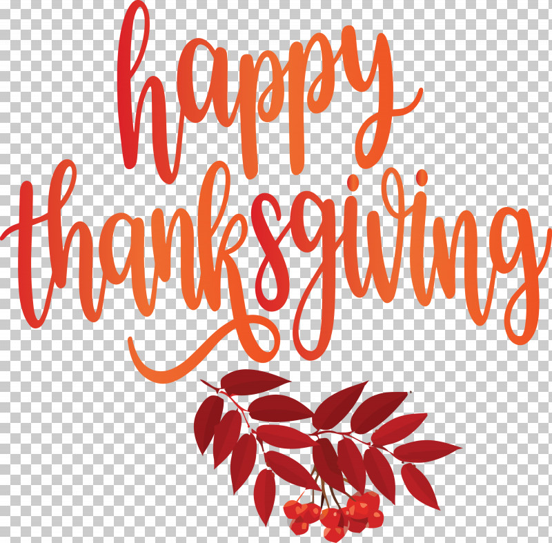 Happy Thanksgiving Autumn Fall PNG, Clipart, Autumn, Calligraphy, Fall, Flower, Fruit Free PNG Download