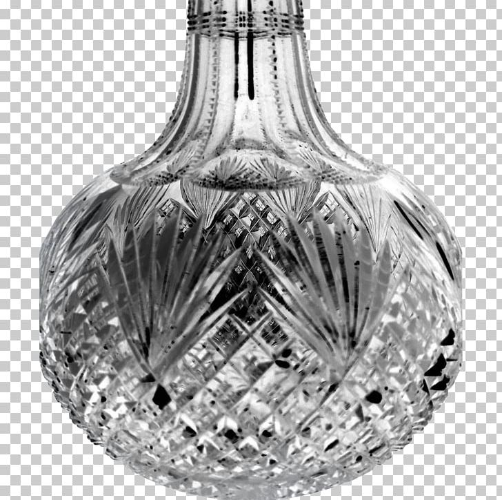 Lead Glass Decanter Tableware Vase PNG, Clipart, Artifact, Barware, Black And White, Bottle, Brilliant Free PNG Download