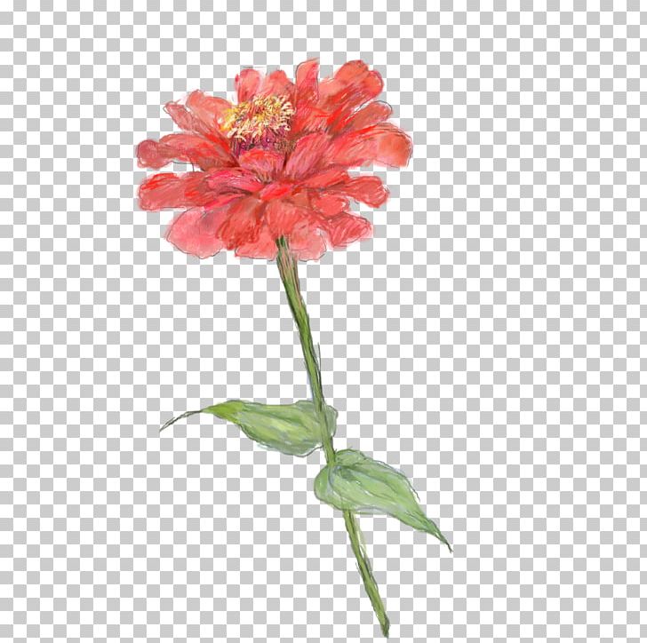 Red Watercolor Painting Motif Illustration PNG, Clipart, Annual Plant, Artificial Flower, Border, Color, Dahlia Free PNG Download