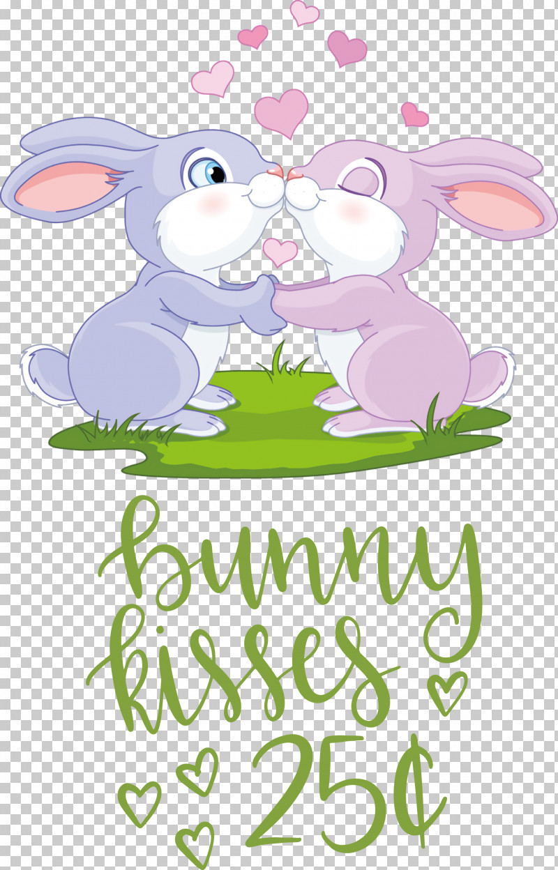 Bunny Kisses Easter Easter Day PNG, Clipart, Easter, Easter Bunny, Easter Day, Floral Design, Green Free PNG Download