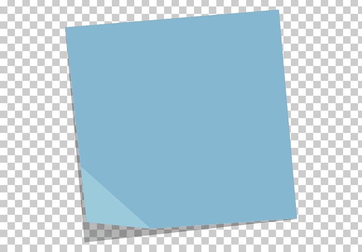 Post-it Note Paper Blue PNG, Clipart, Angle, Aqua, Azure, Blue, Brand Free PNG Download