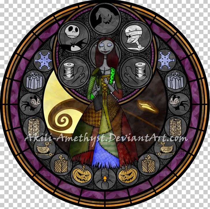 Sally Stained Glass Jack Skellington PNG, Clipart, Art, Corpse Bride, Disney Princess, Drawing, Glass Free PNG Download