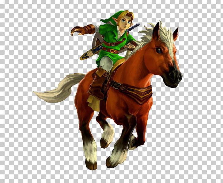 The Legend Of Zelda: Ocarina Of Time 3D The Legend Of Zelda: Twilight Princess HD Link Epona PNG, Clipart, Animal Figure, Cowboy, Epona, Gaming, Horse Free PNG Download